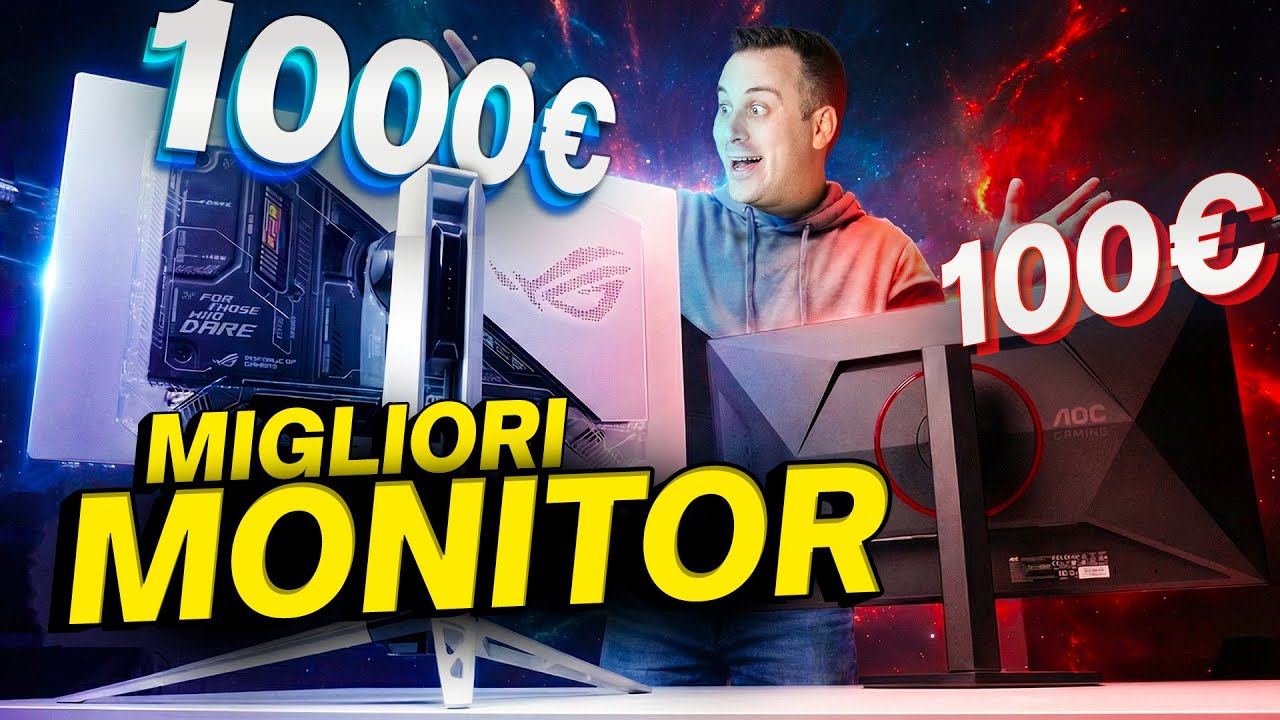 ECCO I MONITOR DA COMPRARE NEL 2026! 👑