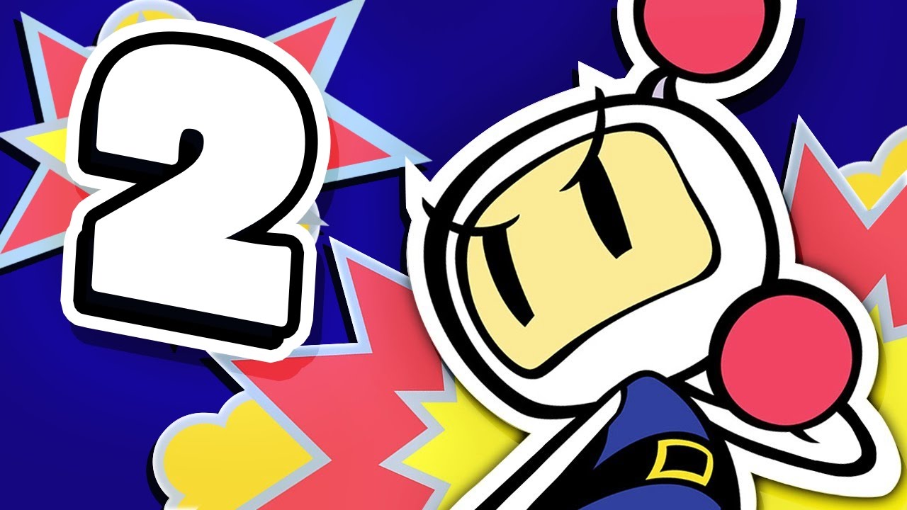 Super Bomberman R: Part 2 Planet Timbertree coop Gameplay (Nintendo Switch)