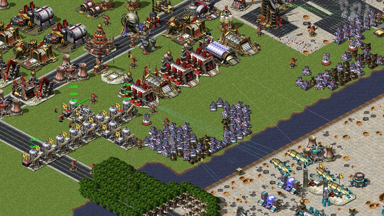 Геймплей Red Alert 2 - Buaymap 10 City