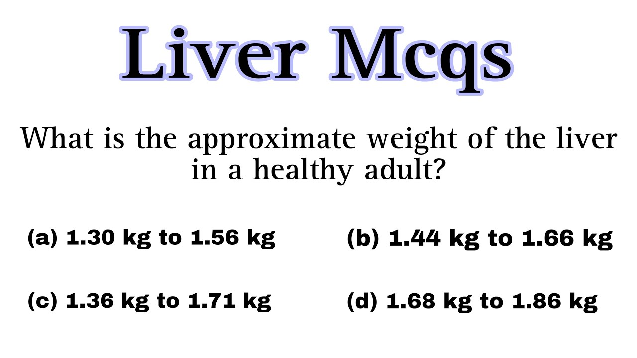 Liver Mcq | liver mcq questions