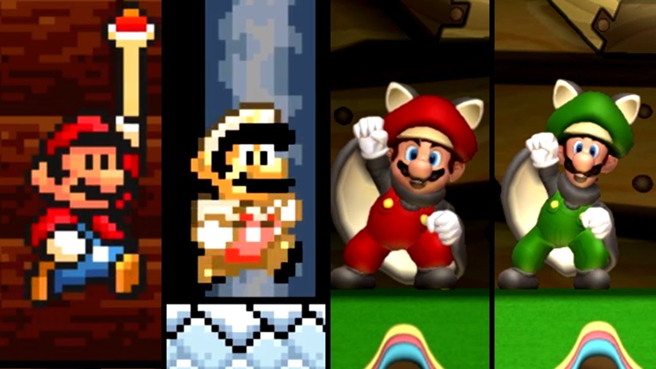 Evolution of Castle Levels in 2D Super Mario Games (1985-2019)