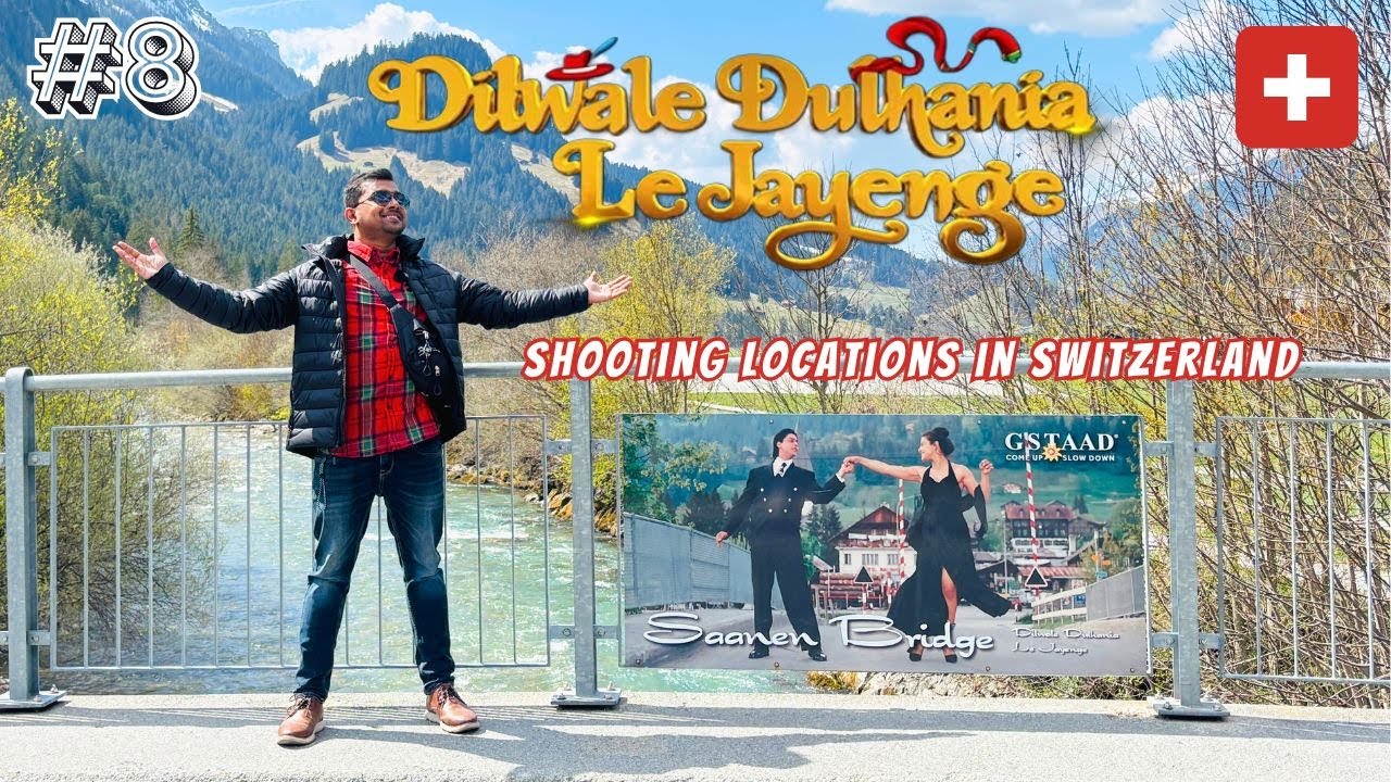 DDLJ Shooting Location in Switzerland 🇨🇭🎬 | Reliving Bollywood’s Most Iconic Love Story ❤️| EP 8