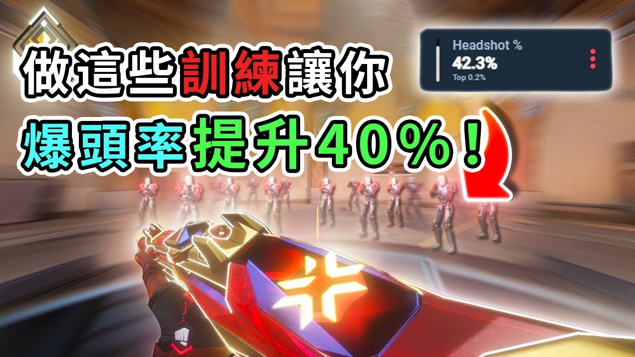 這些訓練會讓你的爆頭率提升40%！特戰英豪 I 練槍方式 I 教學