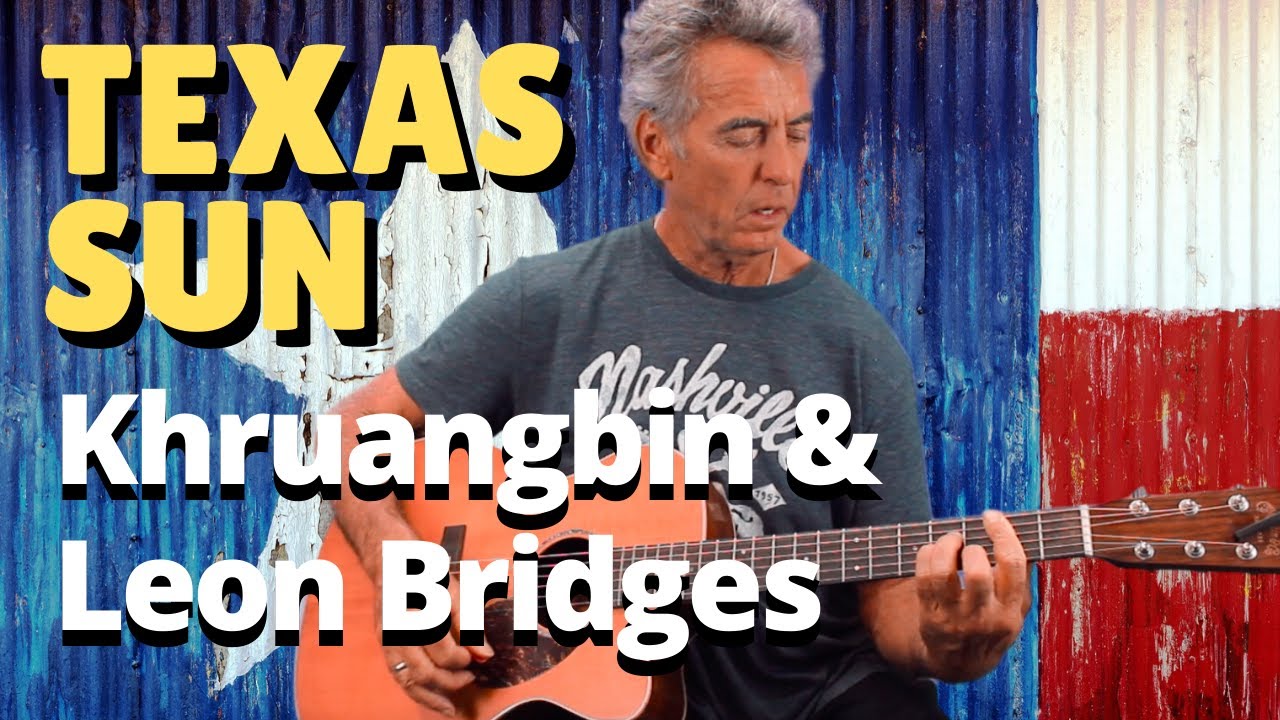 How To Play Texas Sun by Khruangbin & Leon Bridges Guitar Lesson