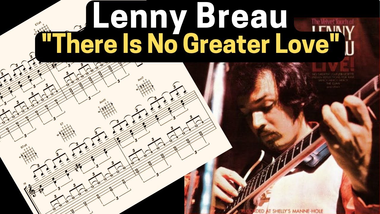 Lenny Breau - There Is No Greater Love - Gill&Jazz Transcription