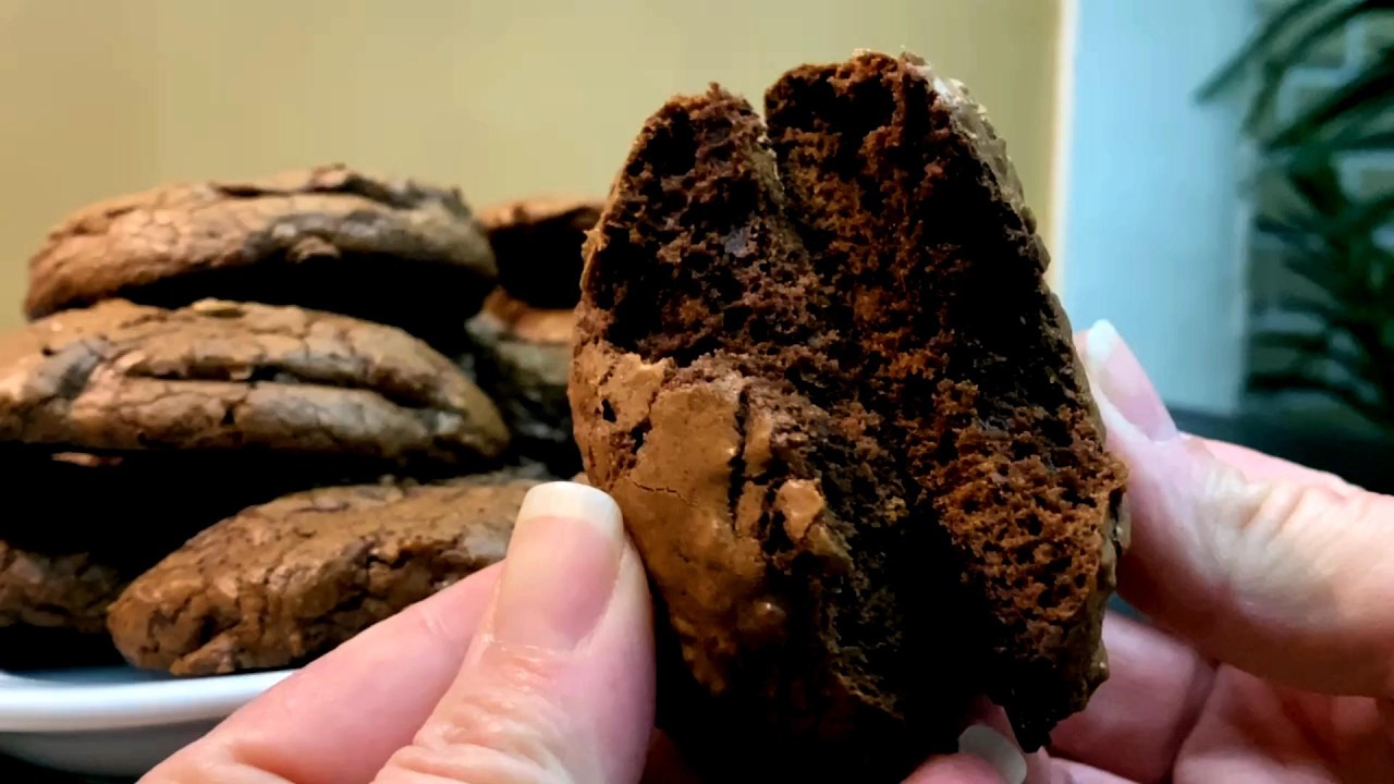 Easy Brownie Cookies Recipe in the Description