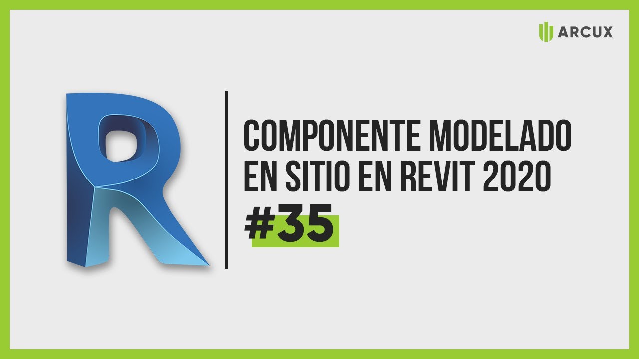 Componentes de modelado en sitio en revit 2020 #35