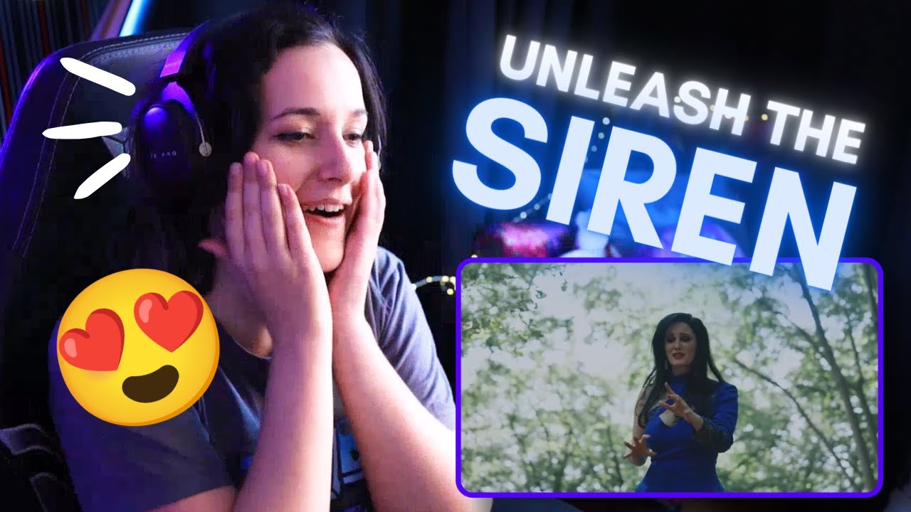 😍 ВЛЮБЛЕН В ЕЁ ГОЛОС! | Реакция певицы на песню «Unleash the Siren» от Дайанны ван Гирсберген
