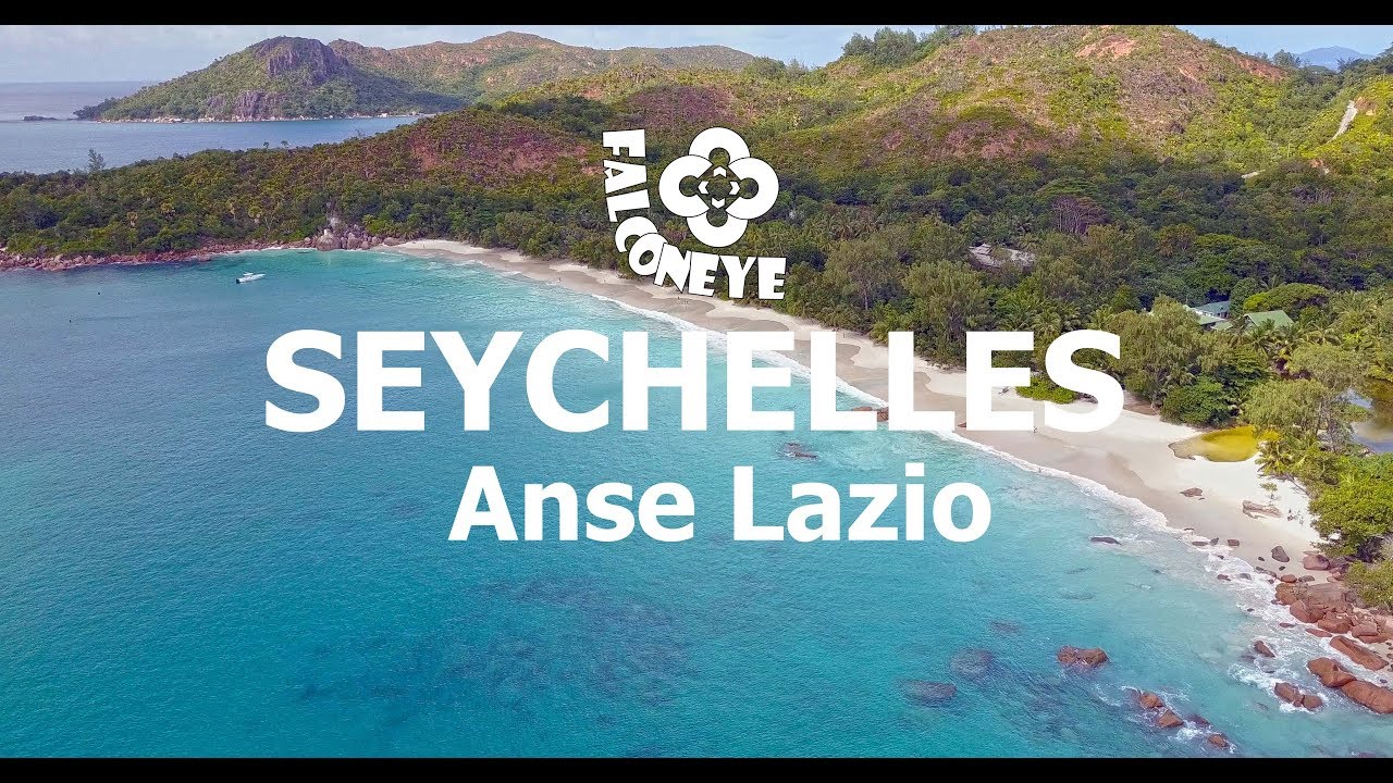 Seychelles Praslin Anse Lazio 4K - The Best Places from drone