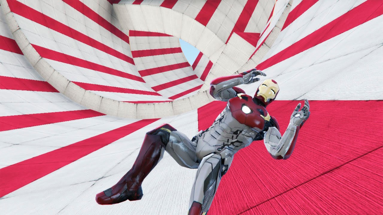 GTA 5 Impressive Ragdolls #36 ( Iron Man Mark 47 - Epic And Funny Ragdolls)
