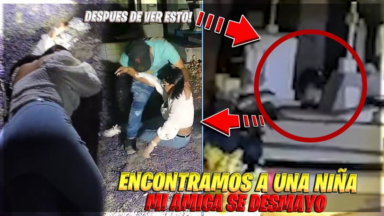 Encontramos a una NIÑA fantasma (Mi amiga se desmaya despues de ver esto)