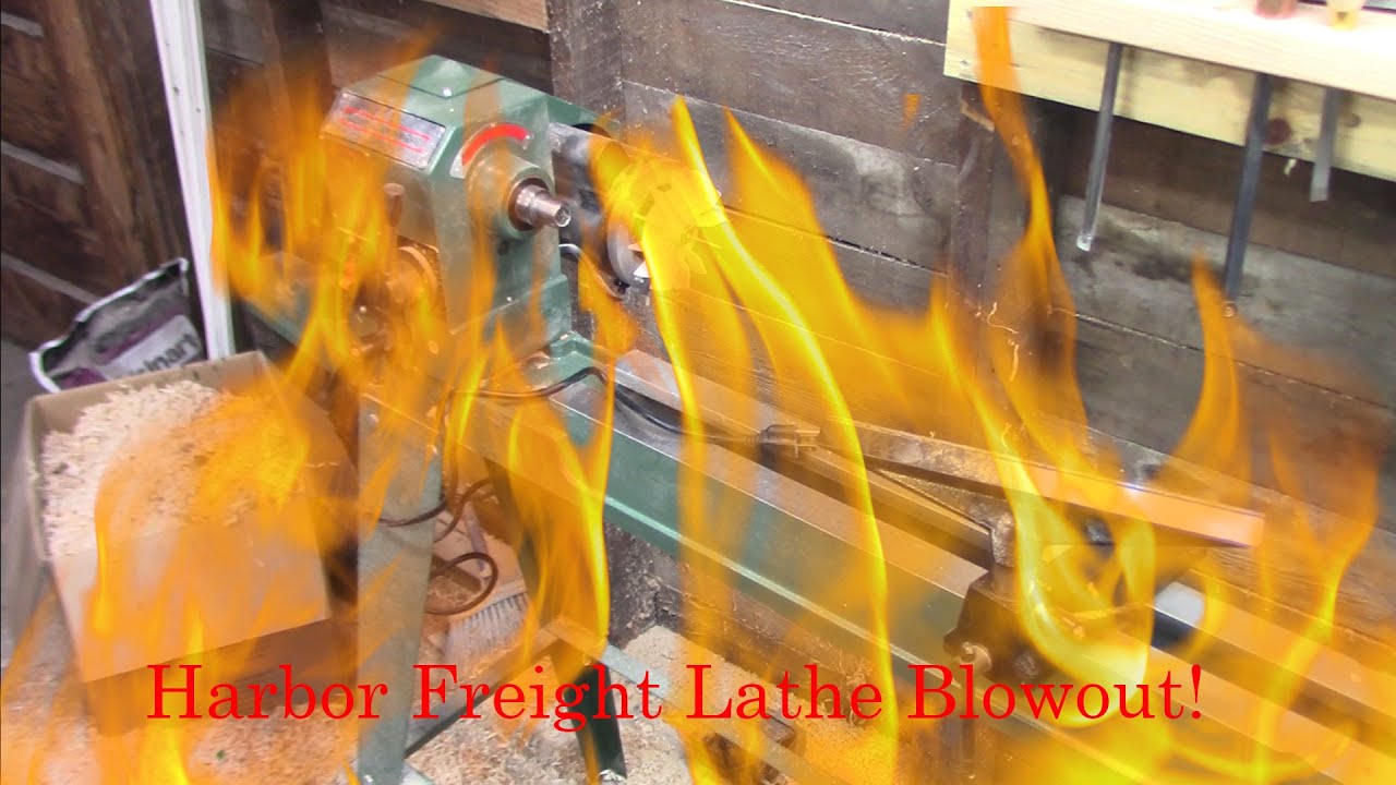 My Harbor Freight Lathe blew out...time to upgrade it.  Part 1.  Electronics.