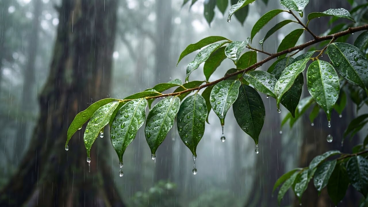 Lluvia Relajante Para Dormir 🌧️ Sonido Sin Anuncios Para Reducir Estrés y Dormir Toda la Noche