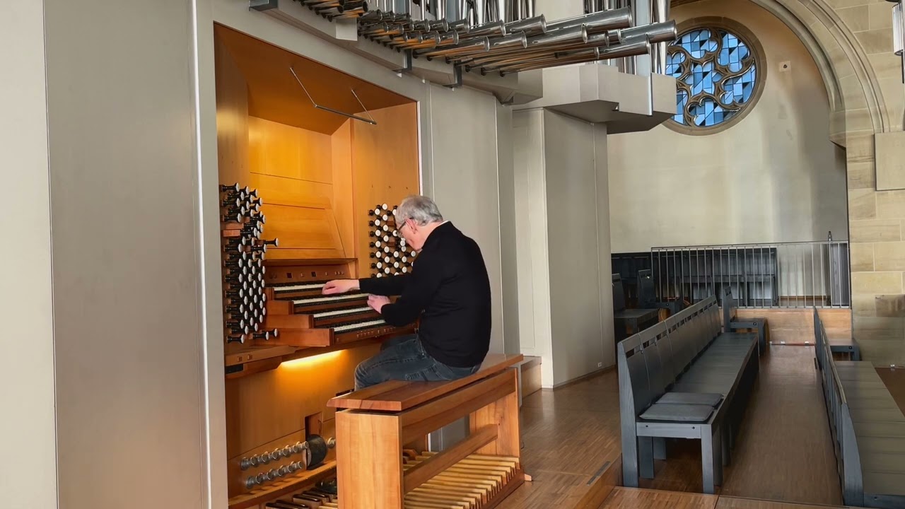 Kay Johannsen plays Max Reger: Gigue op. 47, 2