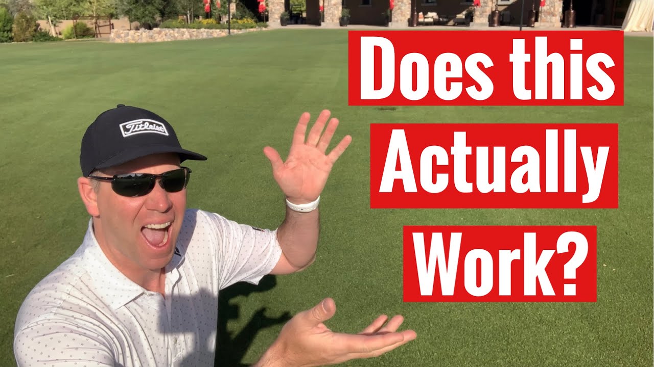 Golf: Flipping your hands at impact. Does this actually work?