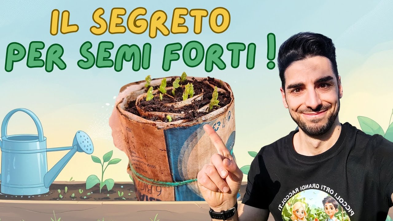 3 METODI INFALLIBILI per ANNAFFIARE il SEMENZAIO!