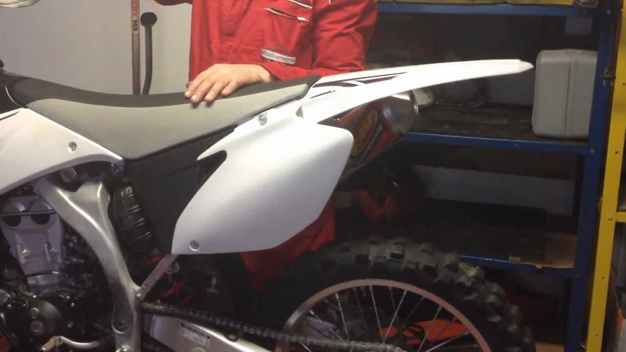 Yamaha YZ450F Stock muffler vs FMF Powercore 4