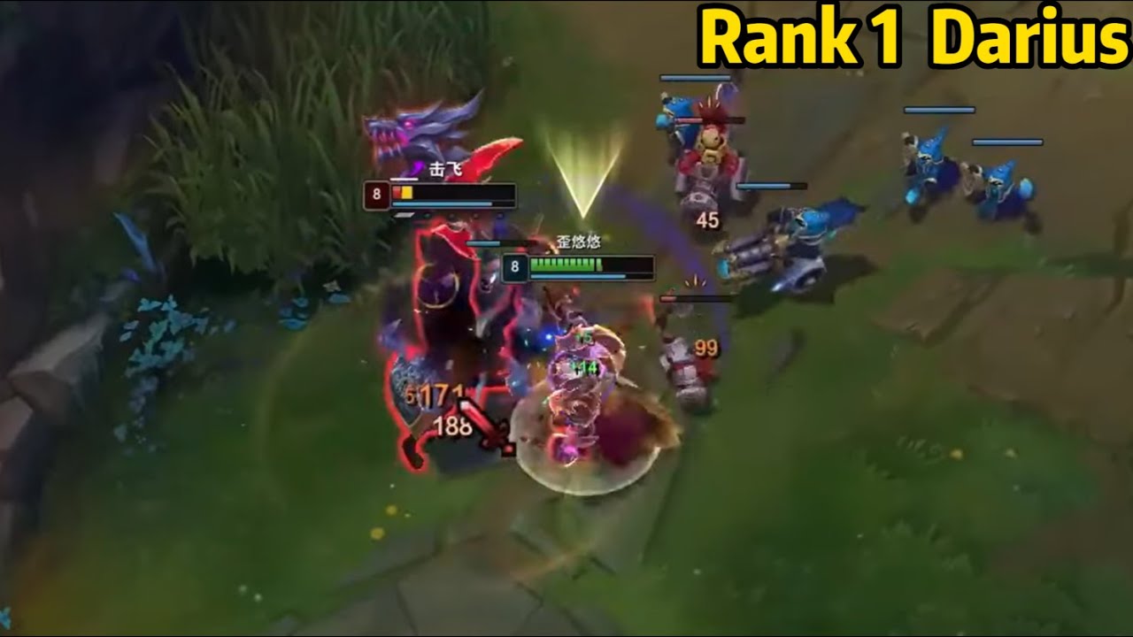 Rank 1 Darius: He is so AGGRESSIVE in the Early Game!
