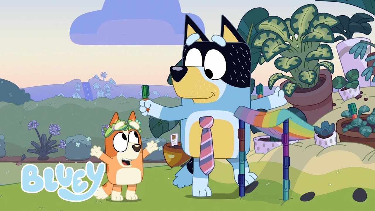 Ögonblick av tacksamhet med Bluey | Bluey Officiella Svenska Kanalen