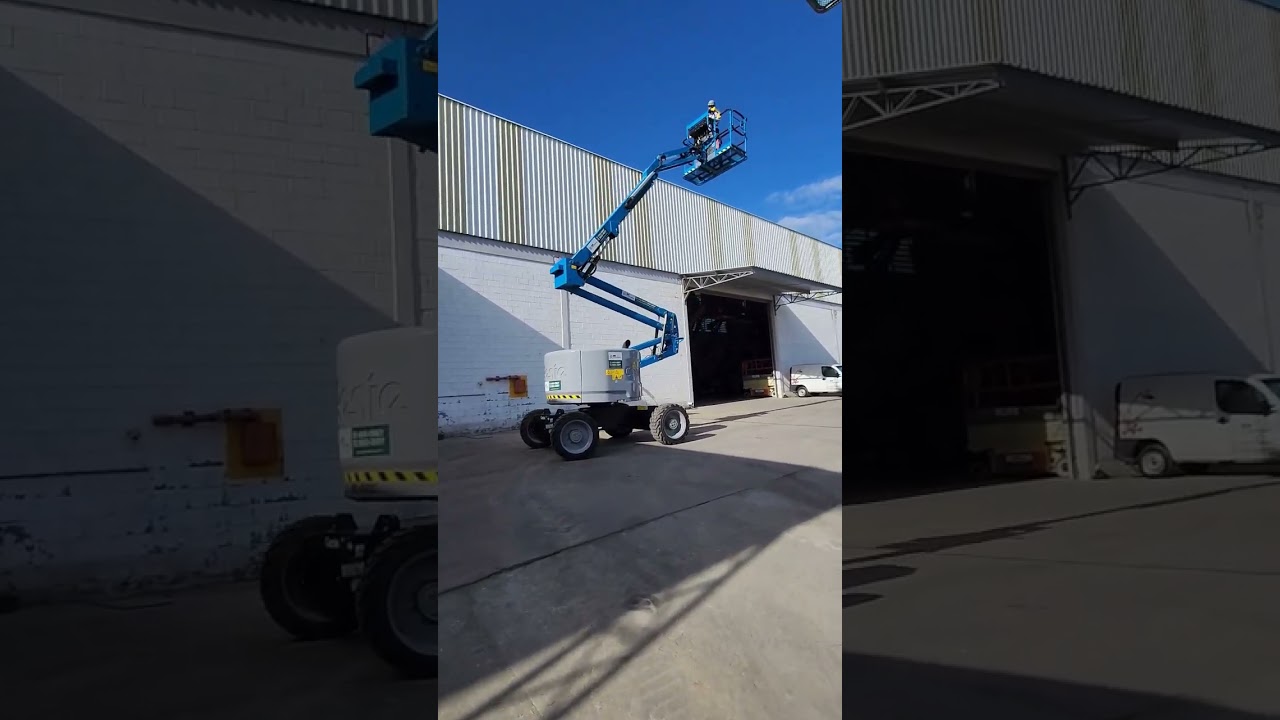 plataforma elevat&oacute;ria z45 genie #manuten&ccedil;&atilde;o