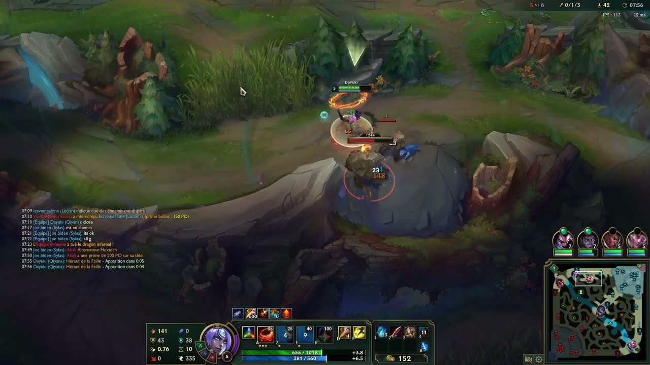 Qiyana Jungle vs Yi - Master ELO Full Game (Pre S14)
