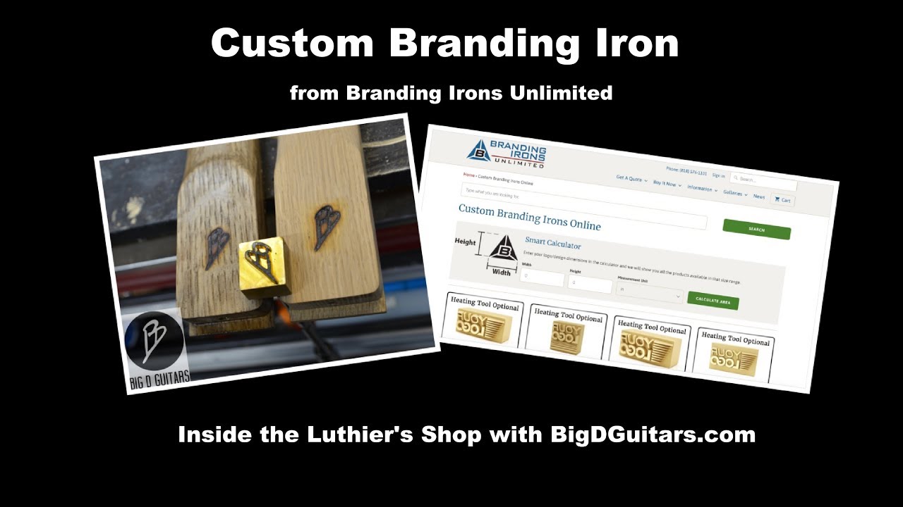 Custom branding Iron Logo from Branding Irons Unlimited