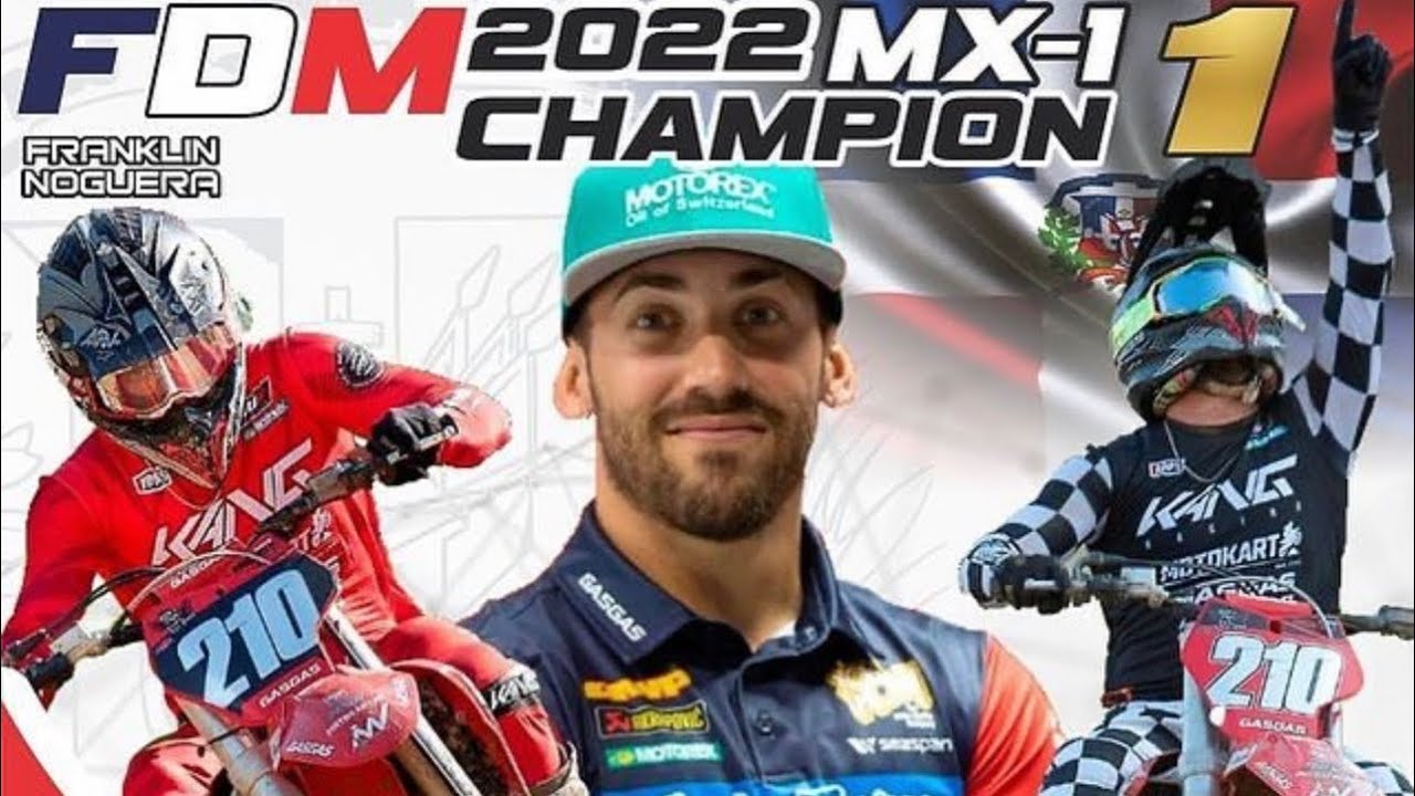 Primer lugar para Franklin Nogueras |Motocros MX1 2da maga