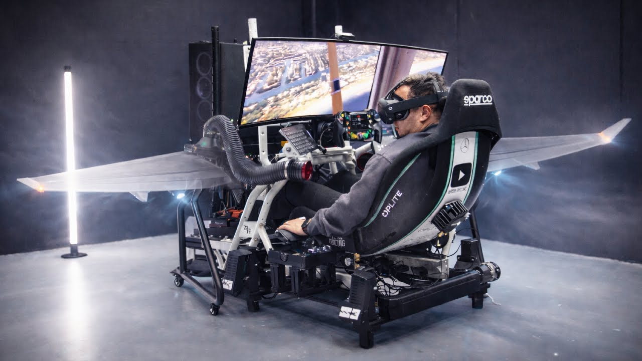 Je transforme mon simulateur... en avion