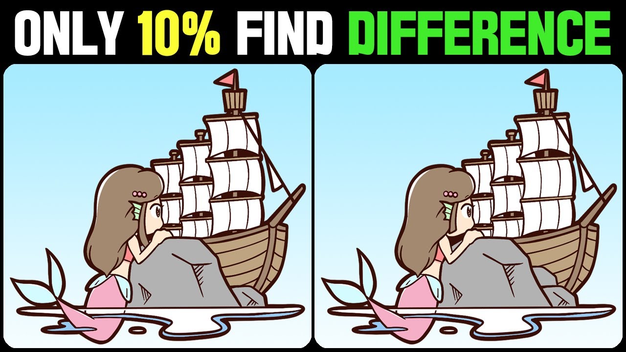 Spot The Difference : Only Genius Find Differences [ Find The Difference #106 ]