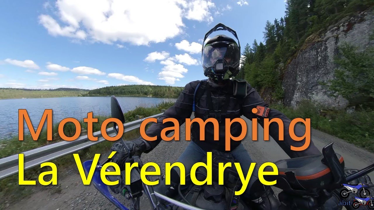 Moto camping La Vérendrye : camping de la Pointe de sable.