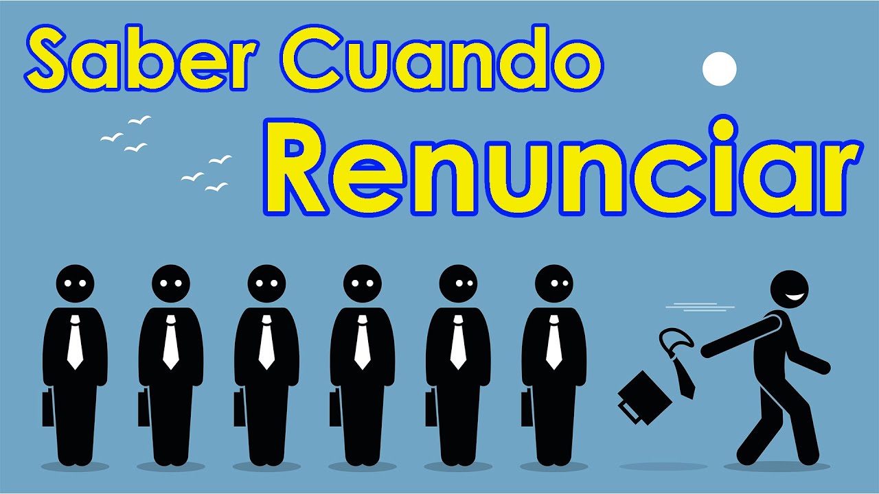 ¡Señales que indican que deberías  renunciar a tu trabajo!