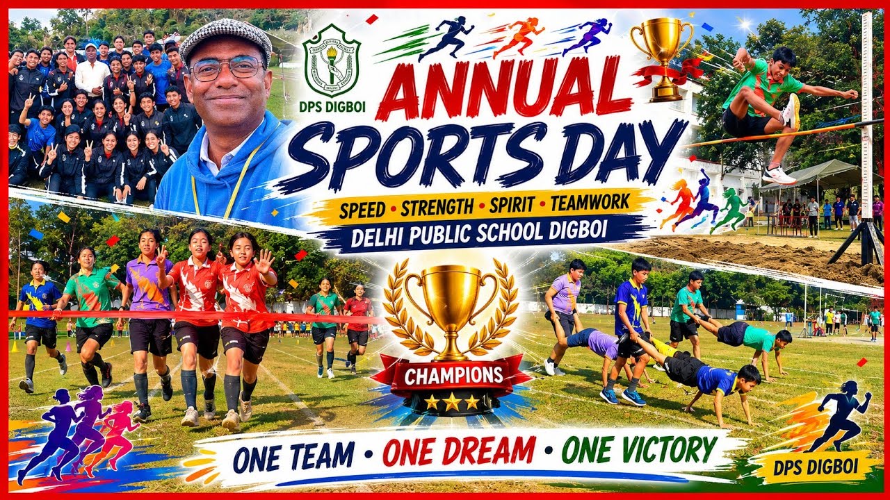 Grand Sports Day of Delhi public School