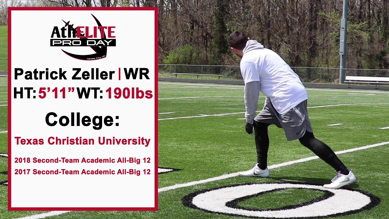 AthELITE Pro Day Patrick Zeller WR