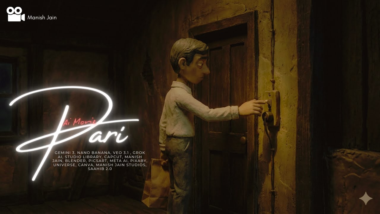 PARI (परी) | Claymation AI Movie - Part 1 | Google Gemini and VEO 3.1