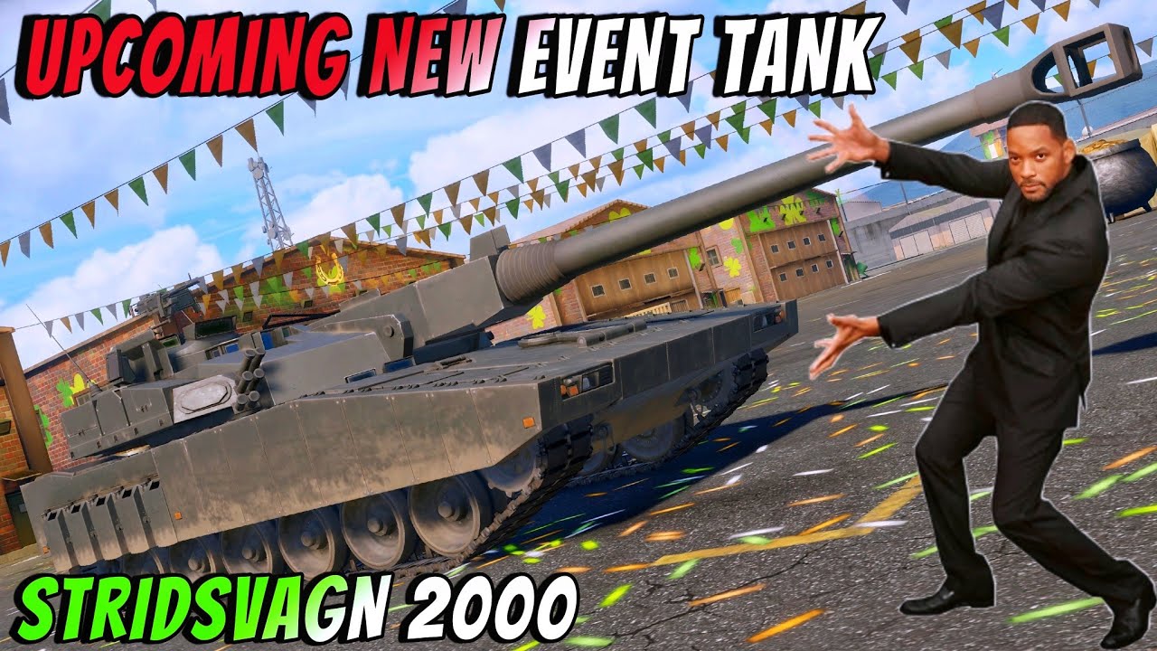 STRIDSVAGN 2000 - New Event Tank Review & Gameplay 🔥 MWT :  TANK BATTLES 