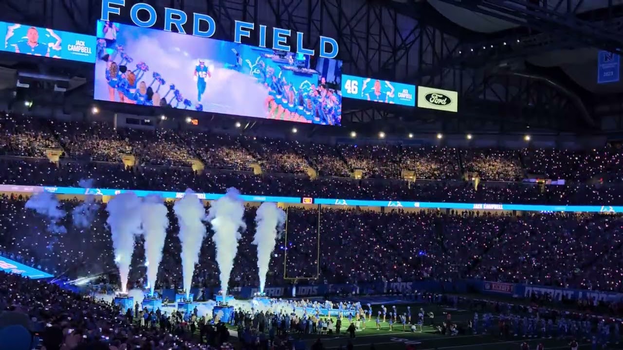 2024 Sunday night Introduction Detroit Lions vs LA Rams