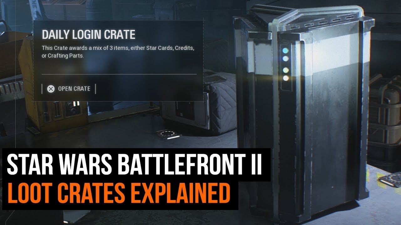 Star Wars Battlefront II's Loot Crates Explained