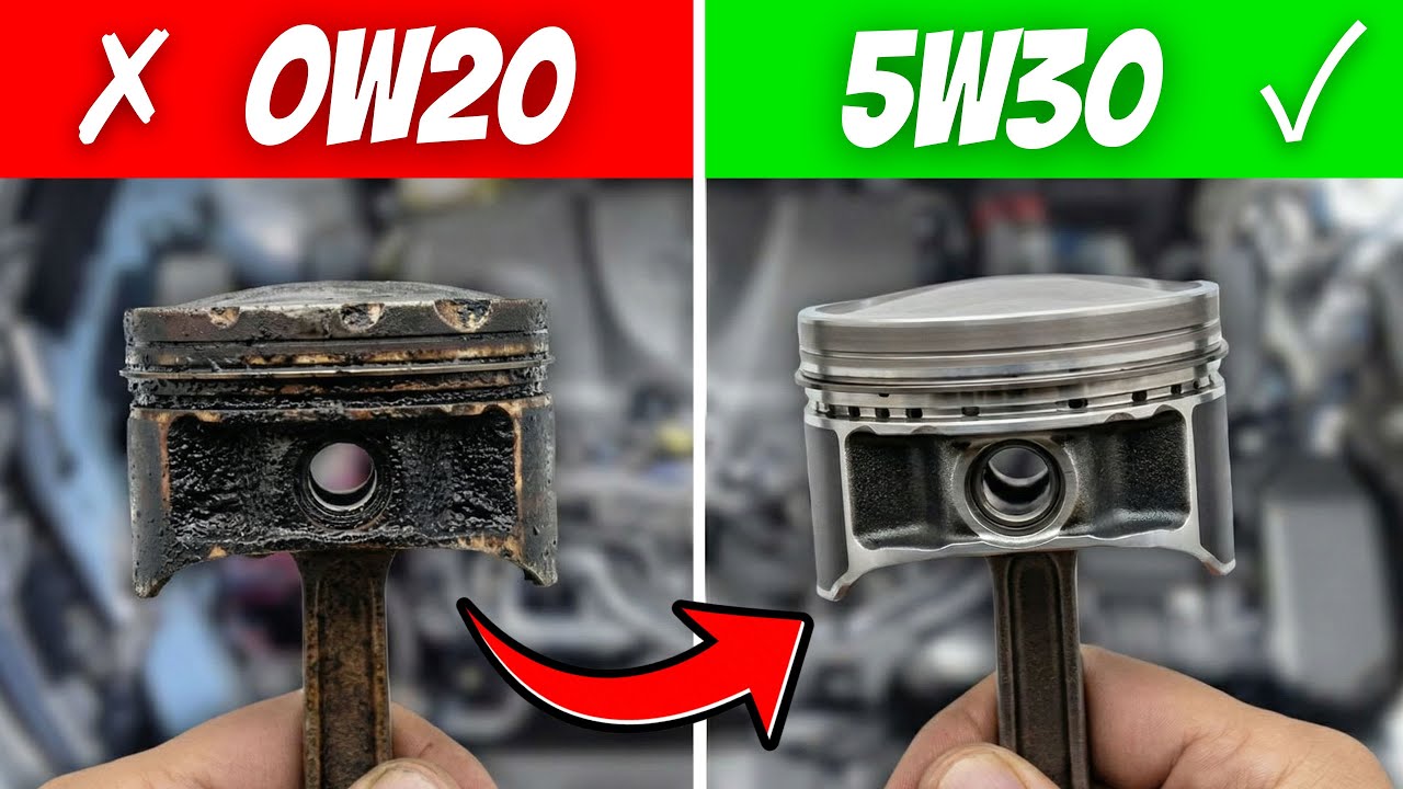 The TRUTH About 0W 20 vs 5W 30 Oil (Mechanics Explains!)