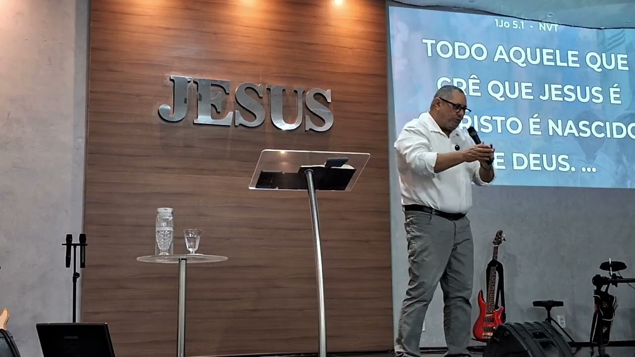 A Fé que Vence o Mundo - Pregação Poderosa em 1 João 5:1-7 – Pr  Flávio Neres