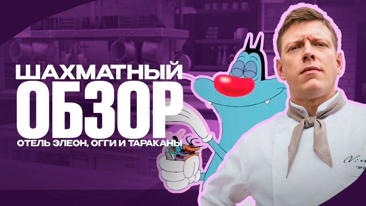 Шахматы в «Огги и кукарачи» и «Отель Элеон»: разбор партий