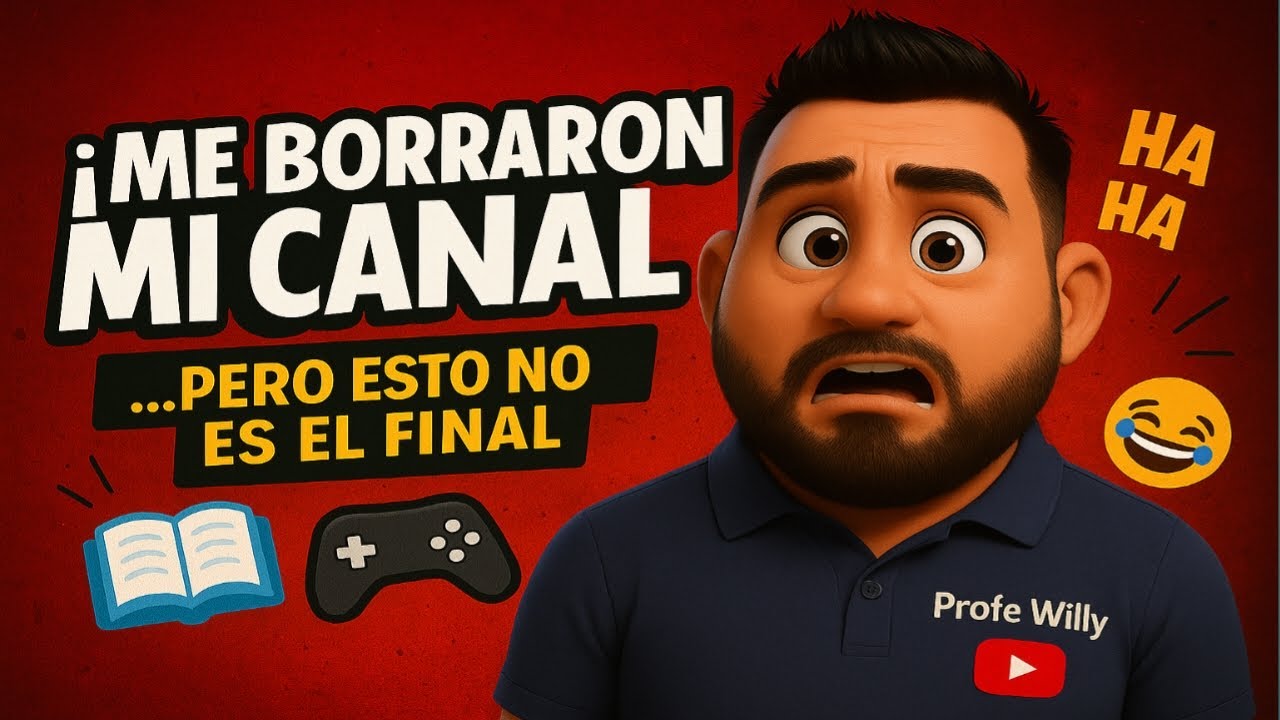 Me borraron mi canal... pero esto no es el final