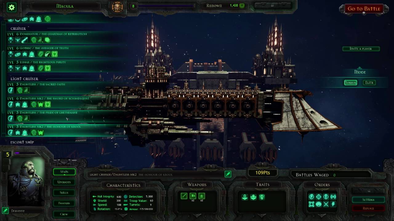 Battlefleet Gothic: Armada Imperial Navy Ships