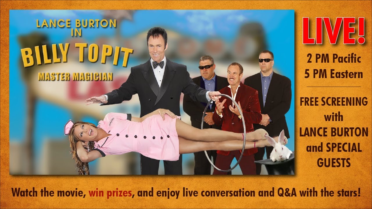 Billy Topit - Live Movie Screening