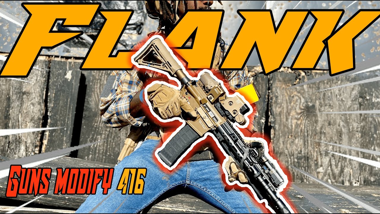 Watch your back: Guns modify 416 Gameplay