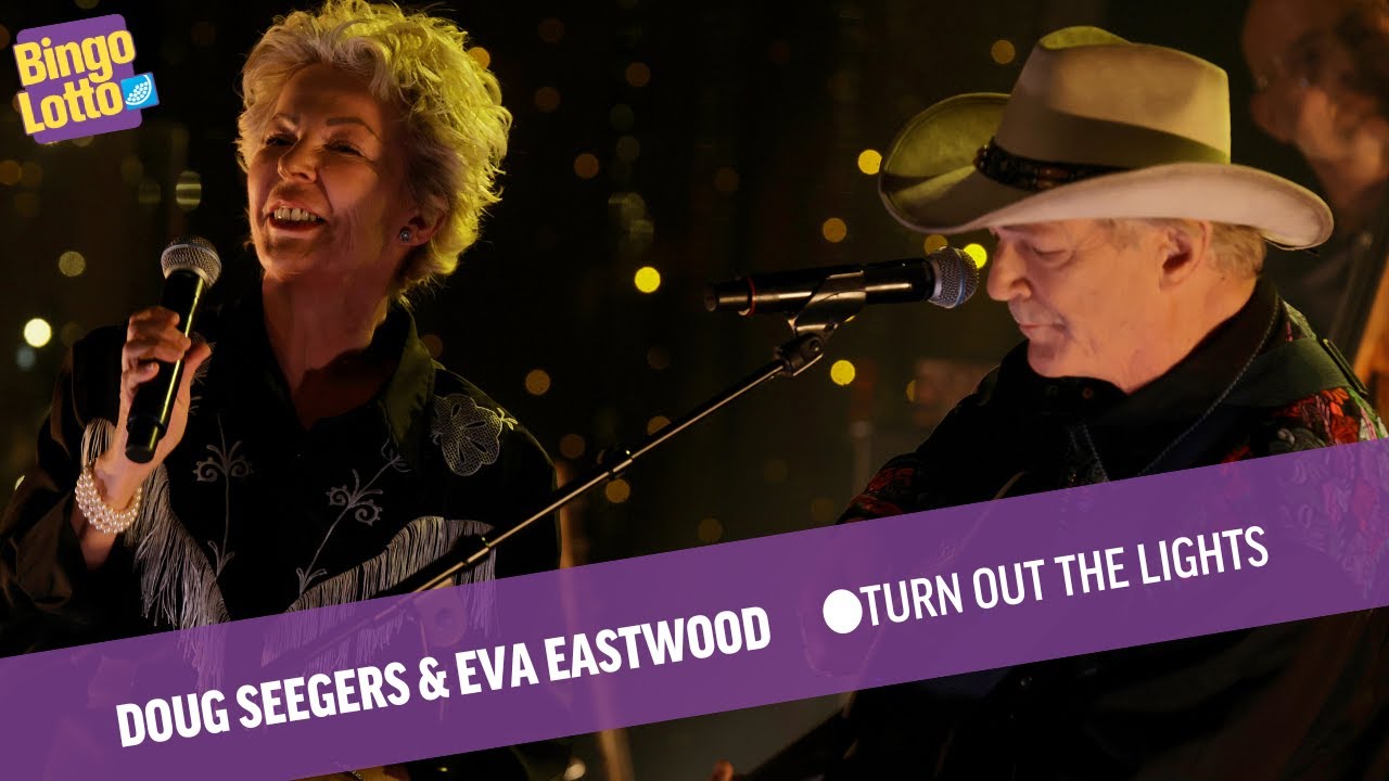 Doug Seegers och Eva Eastwood - Turn out the lights - Live i BingoLotto