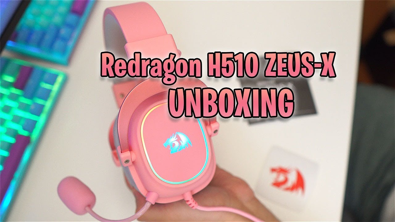 Redragon H510 ZEUS-X GAMING HEADSET UNBOXING #rgb #gaming #gamingheadset