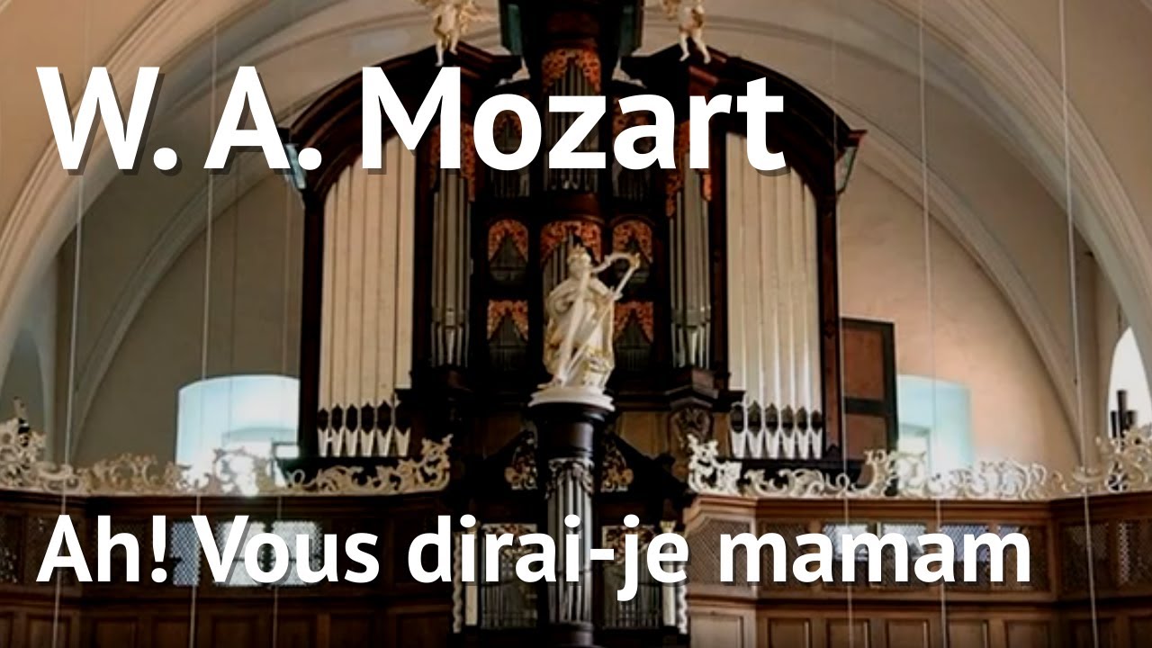 W.A. MOZART | Variaties: Ah! Vous dirai-je mamam