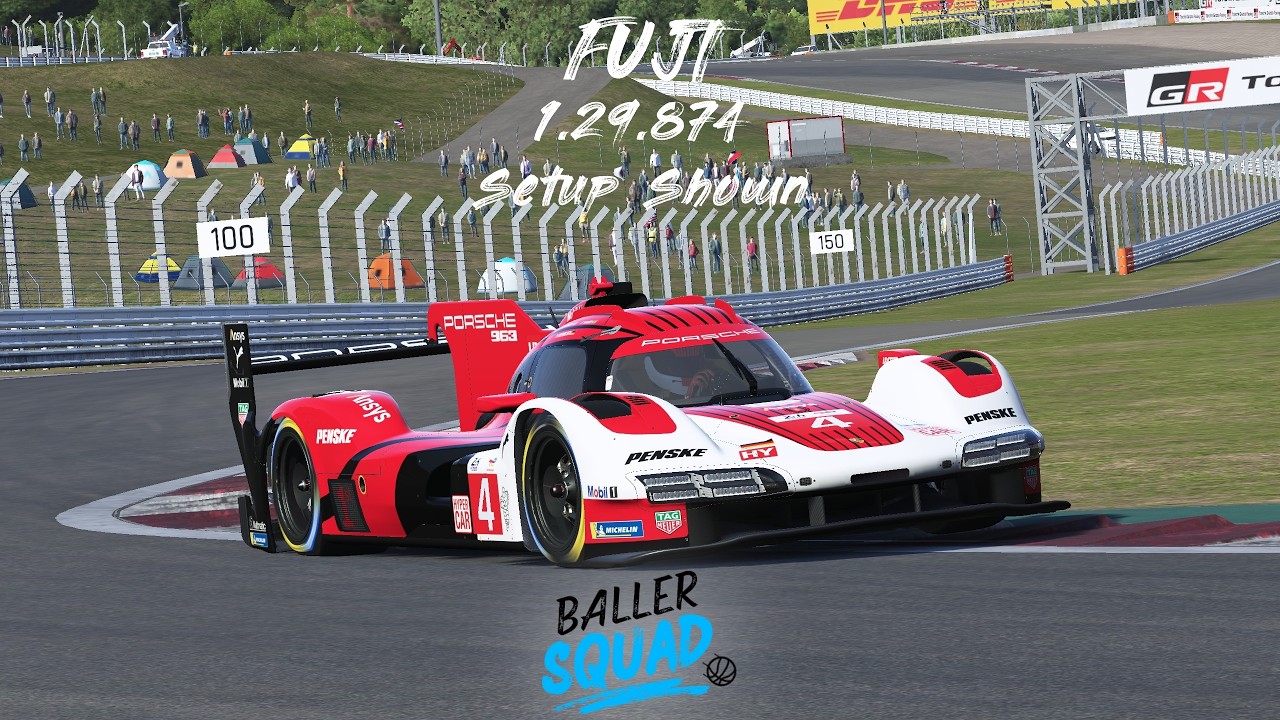 Nathan Smyth-Adams┃Porsche 963 Hypercar┃Fuji┃1.29.874┃+ Setup┃Le Mans Ultimate┃V1.2.3