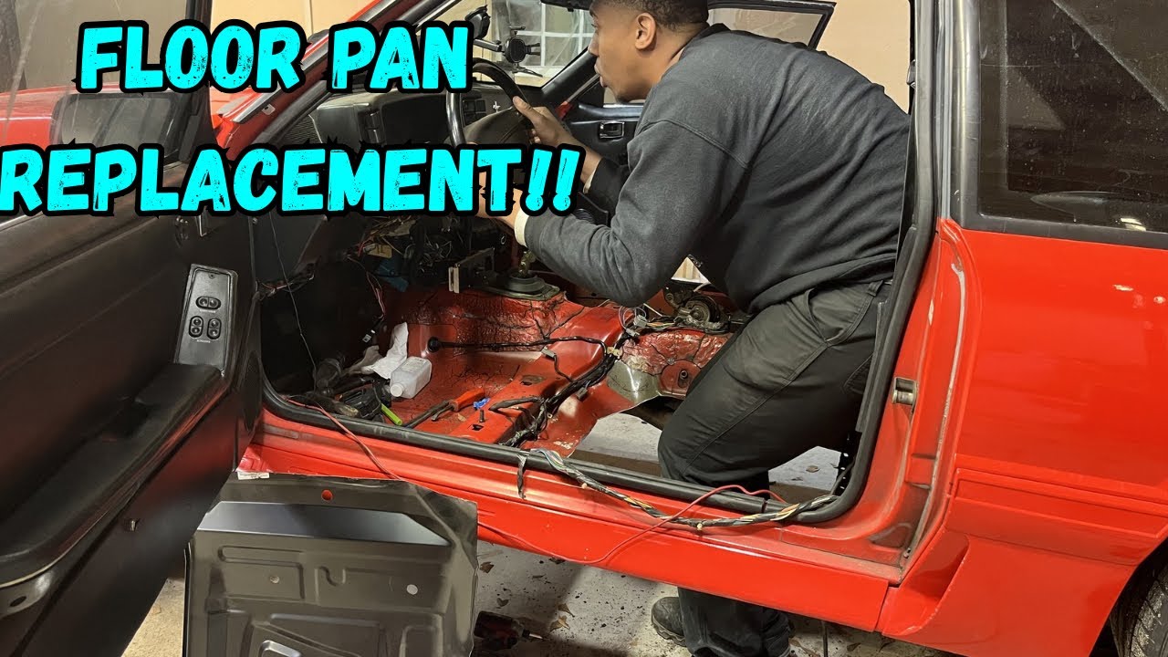 I CUT THE FLOOR OUT OF MY MUSTANG!!