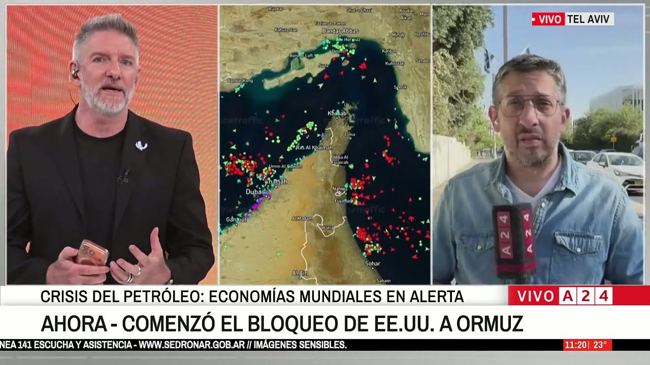 📢 COMENZ&Oacute; EL BLOQUEO DE EE.UU. AL ESTRECHO DE ORMUZ: ECONOM&Iacute;A MUNDIAL EN ALERTA